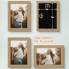 image:imageGolden State Art 4x6 Picture Frames Set of 8 White  Family Frames Set with Plexiglass for Wall or Tabletop Horizontal or Vertical DisplaysBrown