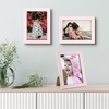 image:imageGolden State Art 4x6 Picture Frames Set of 8 White  Family Frames Set with Plexiglass for Wall or Tabletop Horizontal or Vertical DisplaysPink