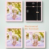 image:imageGolden State Art 4x6 Picture Frames Set of 8 White  Family Frames Set with Plexiglass for Wall or Tabletop Horizontal or Vertical DisplaysPink