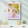 image:imageGolden State Art 4x6 Picture Frames Set of 8 White  Family Frames Set with Plexiglass for Wall or Tabletop Horizontal or Vertical DisplaysPink