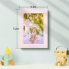 image:imageGolden State Art 4x6 Picture Frames Set of 8 White  Family Frames Set with Plexiglass for Wall or Tabletop Horizontal or Vertical DisplaysPink