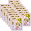 image:imageGolden State Art 4x6 Picture Frames Set of 8 White  Family Frames Set with Plexiglass for Wall or Tabletop Horizontal or Vertical DisplaysPink