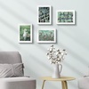 image:imageGolden State Art 4x6 Picture Frames Set of 8 White  Family Frames Set with Plexiglass for Wall or Tabletop Horizontal or Vertical DisplaysWhite