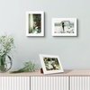image:imageGolden State Art 4x6 Picture Frames Set of 8 White  Family Frames Set with Plexiglass for Wall or Tabletop Horizontal or Vertical DisplaysWhite