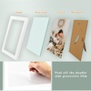 image:imageGolden State Art 4x6 Picture Frames Set of 8 White  Family Frames Set with Plexiglass for Wall or Tabletop Horizontal or Vertical DisplaysWhite