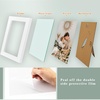 image:imageGolden State Art 4x6 Picture Frames Set of 8 White  Family Frames Set with Plexiglass for Wall or Tabletop Horizontal or Vertical DisplaysWhite