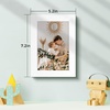 image:imageGolden State Art 4x6 Picture Frames Set of 8 White  Family Frames Set with Plexiglass for Wall or Tabletop Horizontal or Vertical DisplaysWhite