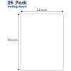 image:imageGolden State Art 5x7 Backing Boards 25 Pack Bright White Backer Boards  4Ply Thickness Cardboard Backing for Picture Frames Art Prints Carfts Photos12x16
