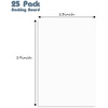 image:imageGolden State Art 5x7 Backing Boards 25 Pack Bright White Backer Boards  4Ply Thickness Cardboard Backing for Picture Frames Art Prints Carfts Photos13x19