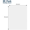 image:imageGolden State Art 5x7 Backing Boards 25 Pack Bright White Backer Boards  4Ply Thickness Cardboard Backing for Picture Frames Art Prints Carfts Photos6x8
