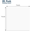 image:imageGolden State Art 5x7 Backing Boards 25 Pack Bright White Backer Boards  4Ply Thickness Cardboard Backing for Picture Frames Art Prints Carfts Photos7x7