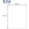 image:imageGolden State Art 5x7 Backing Boards 25 Pack Bright White Backer Boards  4Ply Thickness Cardboard Backing for Picture Frames Art Prints Carfts Photos85x11