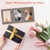image:imageGolden State Art 5x7 Triple Picture Frame Light Grey Real Glass 1 Pack  Trifold Photo Frame Vertical Display for Desktop  Three Folding Picture CollageGray