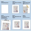 image:imageGolden State Art 5x7 Uncut Backing Boards 100 Pack White Backboards  4Ply Thickness Uncut Mats Backing for Prints Framing Backing DIY Projects Presentation Boards Art CraftsWhite
