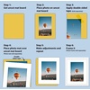 image:imageGolden State Art 5x7 Uncut Backing Boards 100 Pack White Backboards  4Ply Thickness Uncut Mats Backing for Prints Framing Backing DIY Projects Presentation Boards Art CraftsAssorted