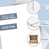 image:imageGolden State Art 5x7 Uncut Backing Boards 100 Pack White Backboards  4Ply Thickness Uncut Mats Backing for Prints Framing Backing DIY Projects Presentation Boards Art CraftsWhite