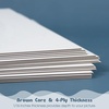 image:imageGolden State Art 5x7 White Backing Board 10 Pack Backer Boards for Prints  4Ply Thickness Uncut Matte Cardboard Ideal for Art Prints Carfts Photos Framing Back support8x8