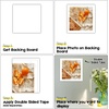 image:imageGolden State Art 5x7 White Backing Board 10 Pack Backer Boards for Prints  4Ply Thickness Uncut Matte Cardboard Ideal for Art Prints Carfts Photos Framing Back support8x8