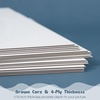 image:imageGolden State Art 5x7 White Backing Board 10 Pack Backer Boards for Prints  4Ply Thickness Uncut Matte Cardboard Ideal for Art Prints Carfts Photos Framing Back support20x24
