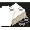 image:imageGolden State Art 5x7 White Backing Board Only 50Pack  4Ply Thick Single Backer Boards for Frame Photo Print100 Pack