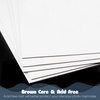 image:imageGolden State Art 5x7 White Backing Board Only 50Pack  4Ply Thick Single Backer Boards for Frame Photo Print100 Pack