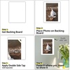 image:imageGolden State Art 5x7 White Backing Board Only 50Pack  4Ply Thick Single Backer Boards for Frame Photo Print50 Pack