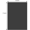 image:imageGolden State Art 6 x 8 White Uncut Mat Boards for Picture Frame 50 Pack  Matte Backing Boards for Art Prints Photos Crafts ArtworksBlack