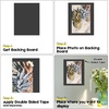 image:imageGolden State Art 6 x 8 White Uncut Mat Boards for Picture Frame 50 Pack  Matte Backing Boards for Art Prints Photos Crafts ArtworksBlack