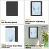 image:imageGolden State Art 6 x 8 White Uncut Mat Boards for Picture Frame 50 Pack  Matte Backing Boards for Art Prints Photos Crafts ArtworksBlack