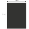 image:imageGolden State Art 6 x 8 White Uncut Mat Boards for Picture Frame 50 Pack  Matte Backing Boards for Art Prints Photos Crafts ArtworksBlack