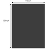 image:imageGolden State Art 6 x 8 White Uncut Mat Boards for Picture Frame 50 Pack  Matte Backing Boards for Art Prints Photos Crafts ArtworksBlack