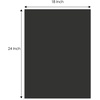 image:imageGolden State Art 6 x 8 White Uncut Mat Boards for Picture Frame 50 Pack  Matte Backing Boards for Art Prints Photos Crafts ArtworksBlack