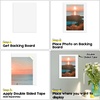 image:imageGolden State Art 6 x 8 White Uncut Mat Boards for Picture Frame 50 Pack  Matte Backing Boards for Art Prints Photos Crafts ArtworksWhite