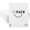 image:imageGolden State Art 6 x 8 White Uncut Mat Boards for Picture Frame 50 Pack  Matte Backing Boards for Art Prints Photos Crafts ArtworksWhite