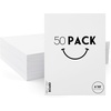 image:imageGolden State Art 6 x 8 White Uncut Mat Boards for Picture Frame 50 Pack  Matte Backing Boards for Art Prints Photos Crafts ArtworksWhite