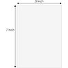 image:imageGolden State Art 6 x 8 White Uncut Mat Boards for Picture Frame 50 Pack  Matte Backing Boards for Art Prints Photos Crafts ArtworksWhite