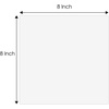 image:imageGolden State Art 6 x 8 White Uncut Mat Boards for Picture Frame 50 Pack  Matte Backing Boards for Art Prints Photos Crafts ArtworksWhite