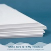 image:imageGolden State Art 6 x 8 White Uncut Mat Boards for Picture Frame 50 Pack  Matte Backing Boards for Art Prints Photos Crafts ArtworksWhite