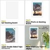 image:imageGolden State Art 6 x 8 White Uncut Mat Boards for Picture Frame 50 Pack  Matte Backing Boards for Art Prints Photos Crafts ArtworksWhite