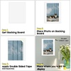 image:imageGolden State Art 6 x 8 White Uncut Mat Boards for Picture Frame 50 Pack  Matte Backing Boards for Art Prints Photos Crafts ArtworksWhite
