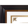 image:imageGolden State Art 8x10 Diploma Frame for 6x8 Picture WhiteGold Double Mat  Real Glass Black Gold amp Burgundy Color Photo Frame Fits 6x8 Document Certificate Picture Wall Mount or TabletopDouble Mat WhiteGold