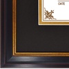 image:imageGolden State Art 8x10 Diploma Frame for 6x8 Picture WhiteGold Double Mat  Real Glass Black Gold amp Burgundy Color Photo Frame Fits 6x8 Document Certificate Picture Wall Mount or TabletopDouble Mat BlackGold