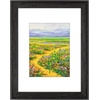 image:imageGolden State Art 8x10 Green Picture Frame White Mat for 5x7 Plexiglass  Fits 5x7 Photo Art Poster or Print Display White Mat AcrylicBlack