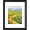 image:imageGolden State Art 8x10 Green Picture Frame White Mat for 5x7 Plexiglass  Fits 5x7 Photo Art Poster or Print Display White Mat AcrylicBlack