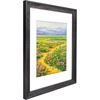 image:imageGolden State Art 8x10 Green Picture Frame White Mat for 5x7 Plexiglass  Fits 5x7 Photo Art Poster or Print Display White Mat AcrylicBlack