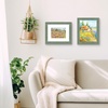 image:imageGolden State Art 8x10 Green Picture Frame White Mat for 5x7 Plexiglass  Fits 5x7 Photo Art Poster or Print Display White Mat AcrylicGreen