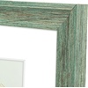 image:imageGolden State Art 8x10 Green Picture Frame White Mat for 5x7 Plexiglass  Fits 5x7 Photo Art Poster or Print Display White Mat AcrylicGreen