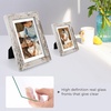 image:imageGolden State Art Gallery Wall Frames 11x14 8x10 5x7 Multiple Photo Frames Collage for Wall or Tabletop Displays with Mat or Without Mat White 7 PackWeathered White