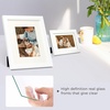 image:imageGolden State Art Gallery Wall Frames 11x14 8x10 5x7 Multiple Photo Frames Collage for Wall or Tabletop Displays with Mat or Without Mat White 7 PackWhite