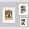 image:imageGolden State Art Gallery Wall Frames 11x14 8x10 5x7 Multiple Photo Frames Collage for Wall or Tabletop Displays with Mat or Without Mat White 7 PackWhite